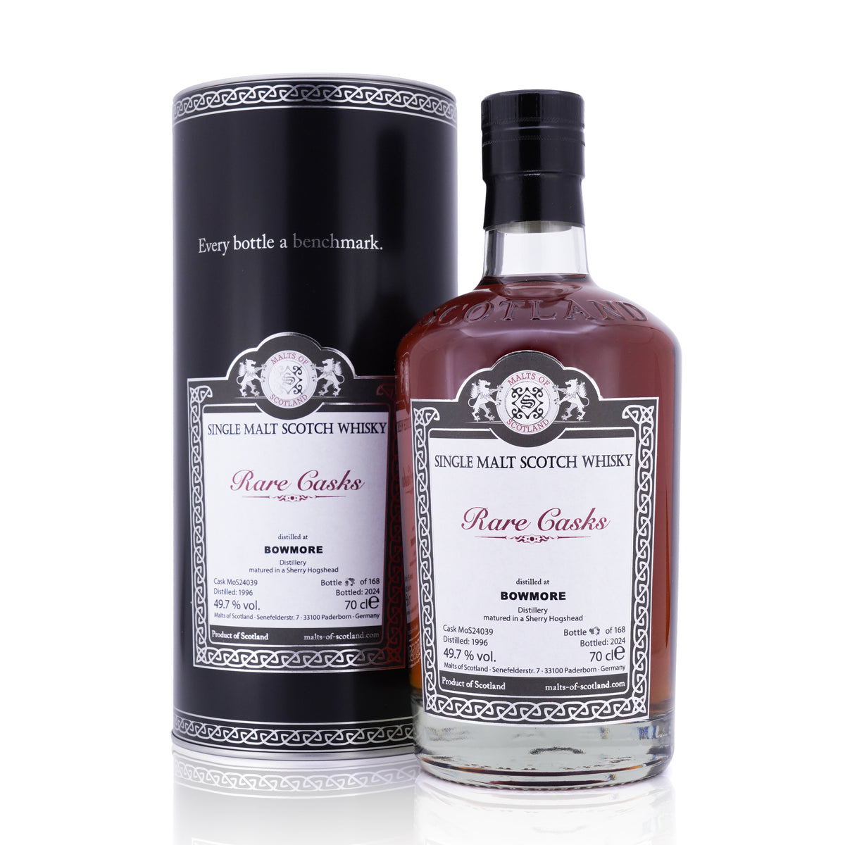 Bowmore 28 Years Old 1996/2024 Sherry Hogshead Rare Casks Malts of Sco ...