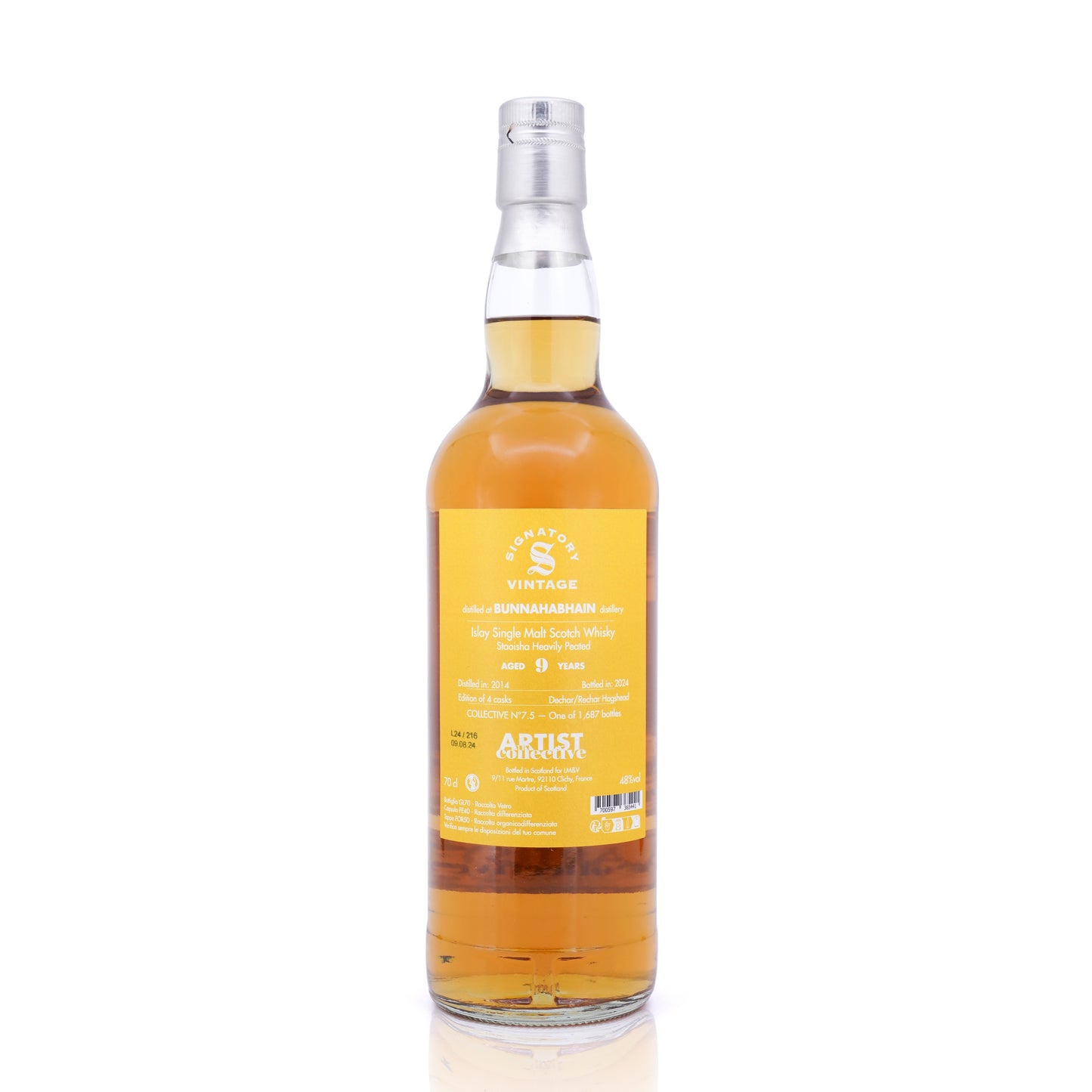 Bunnahabhain 9 Years Old 2014/2024 Artist Collective 7.5 LMDW 48% 700ml