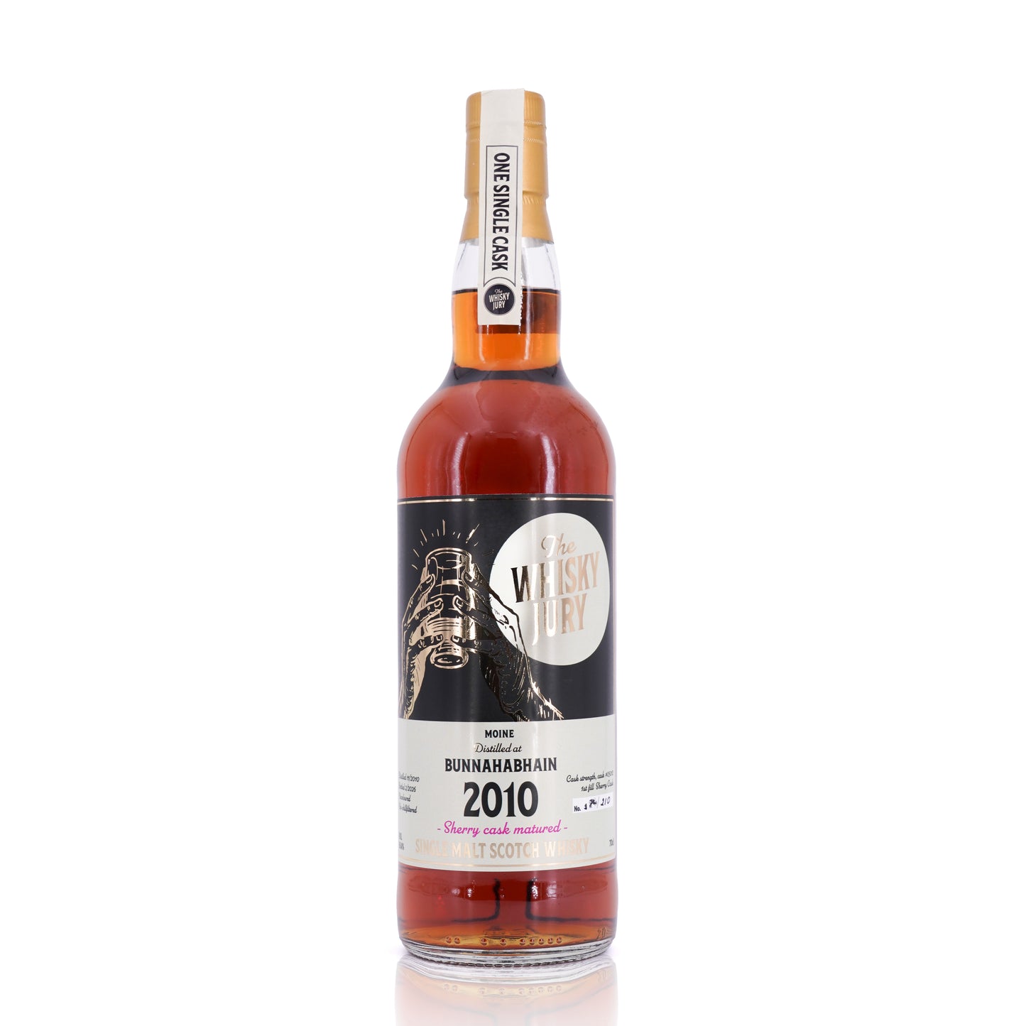 Bunnahabhain (Moine) 15 Years Old 2010/2026 1st Fill Sherry Cask TWJ 56.4% 700ml