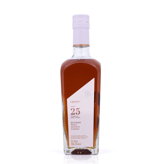 CRN57° 25 Years Old Blended Malt Scotch Whisky 43% 700ml