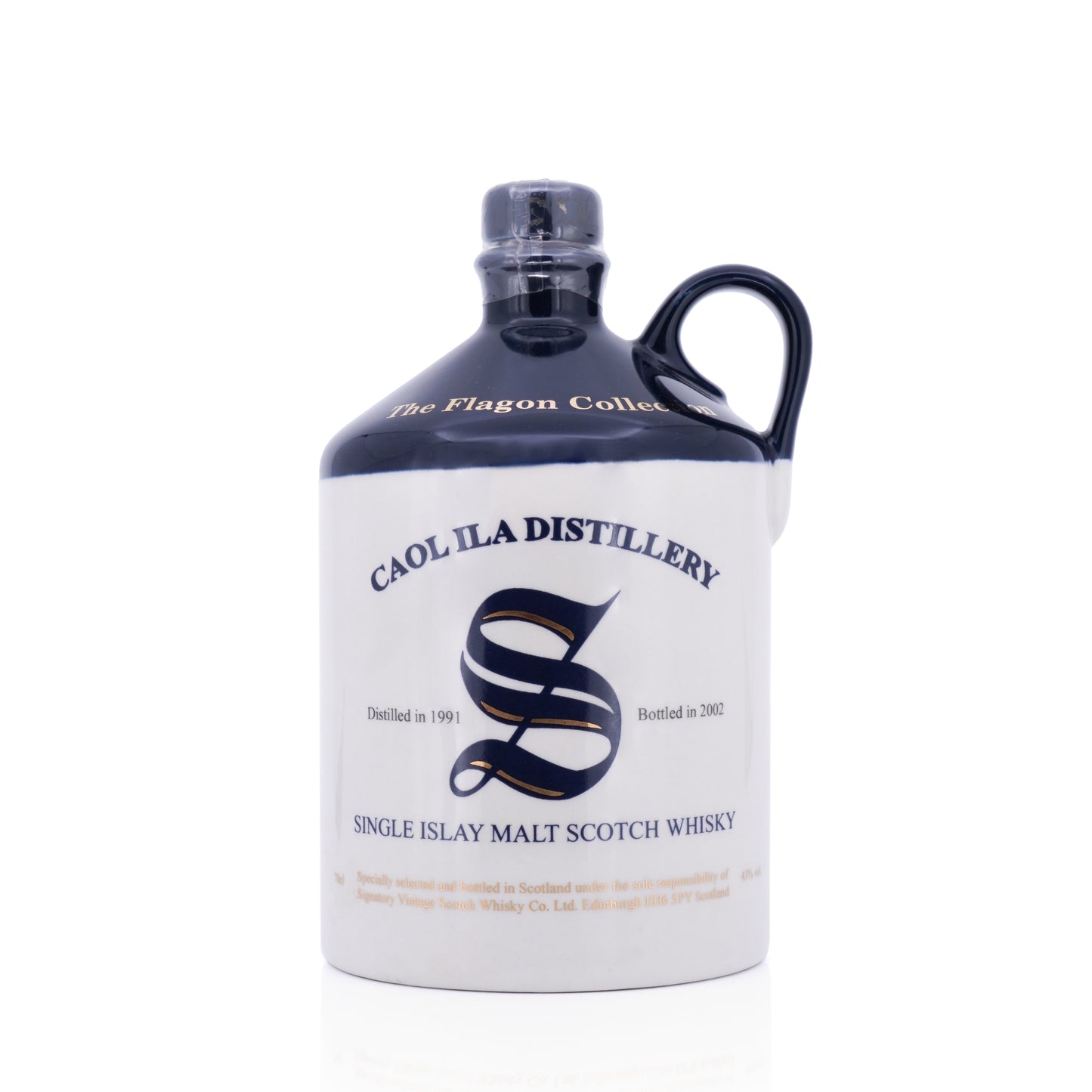 Caol Ila 1991/2002 The Flagon Collection Signatory Vintage 43% 700ml