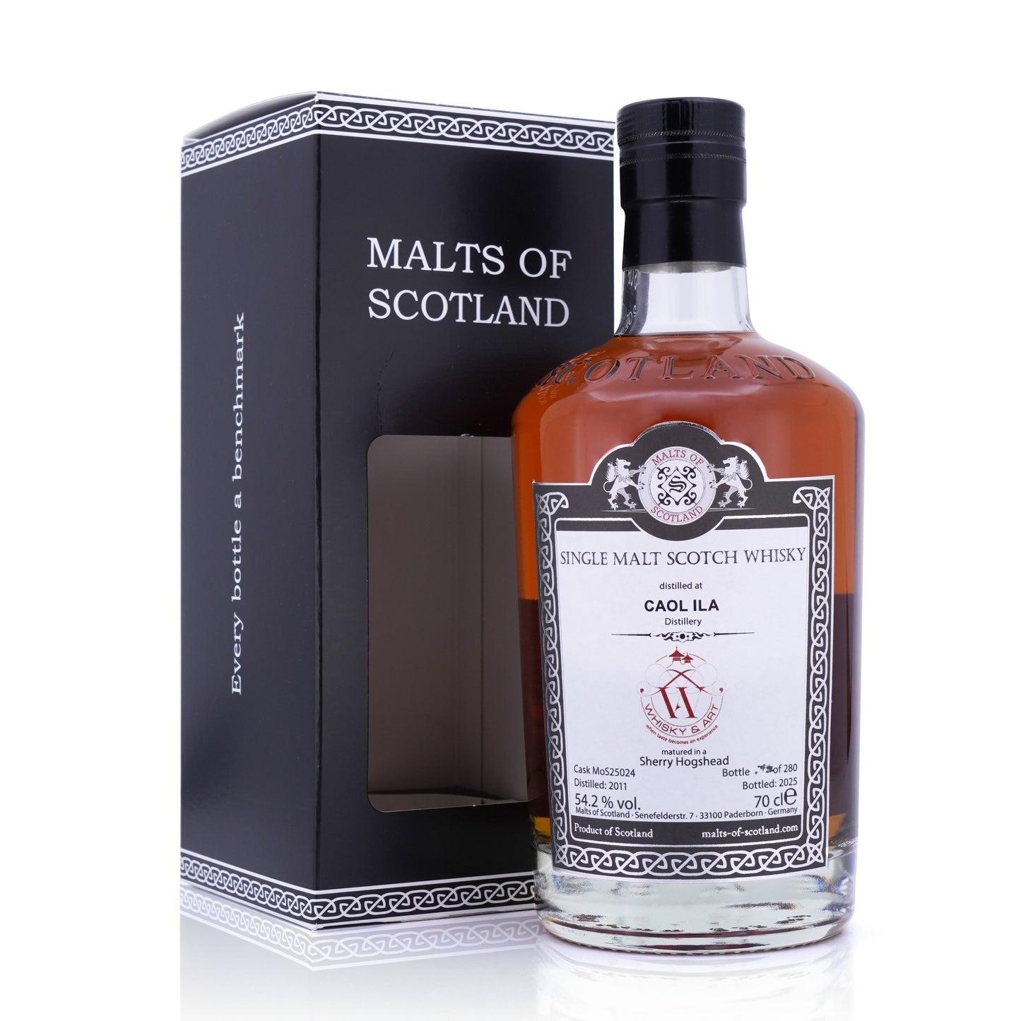 Caol Ila 2011/2025 Sherry Hogshead MoS25024 "Whisky & Art" Malts of Scotland