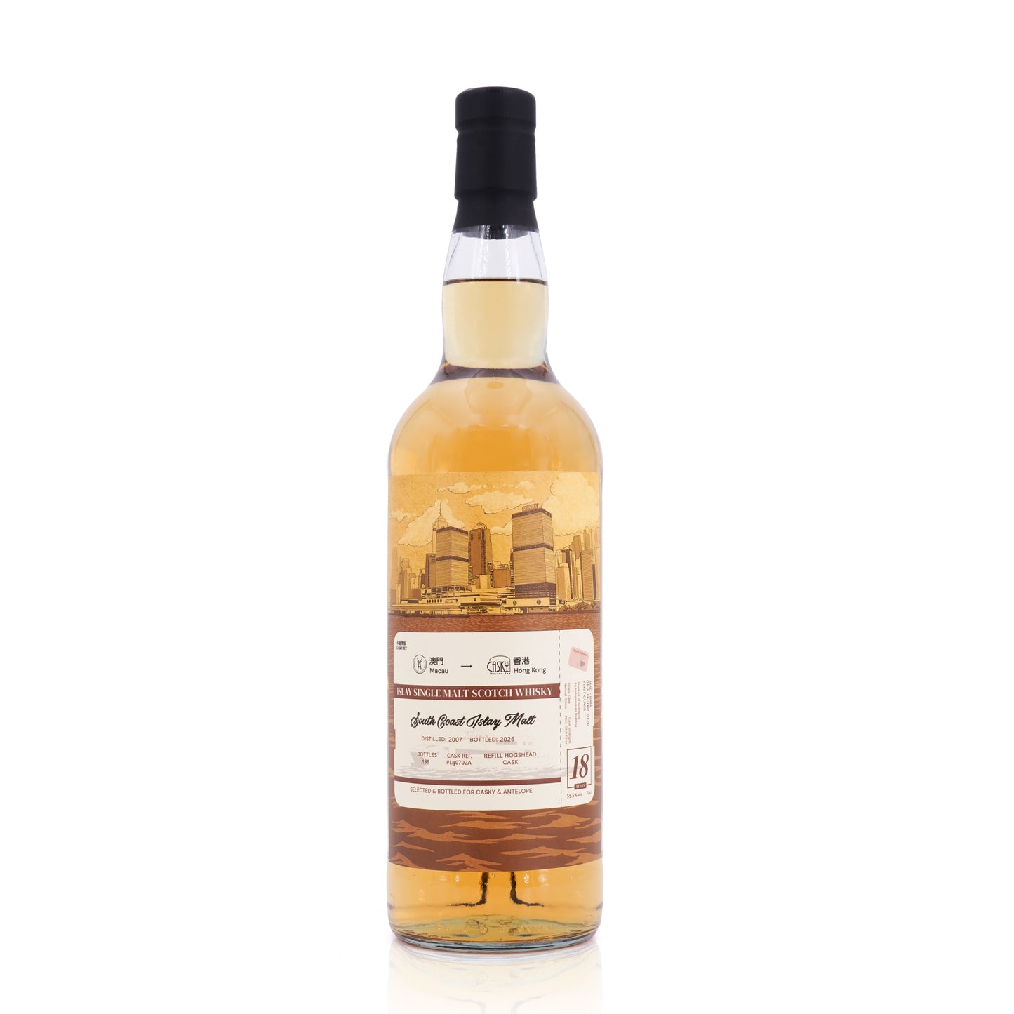 Casky South Coast Islay (Lagavulin) 18 Years Old 2007/2026 Cask LG0702A 55.5% 700ml