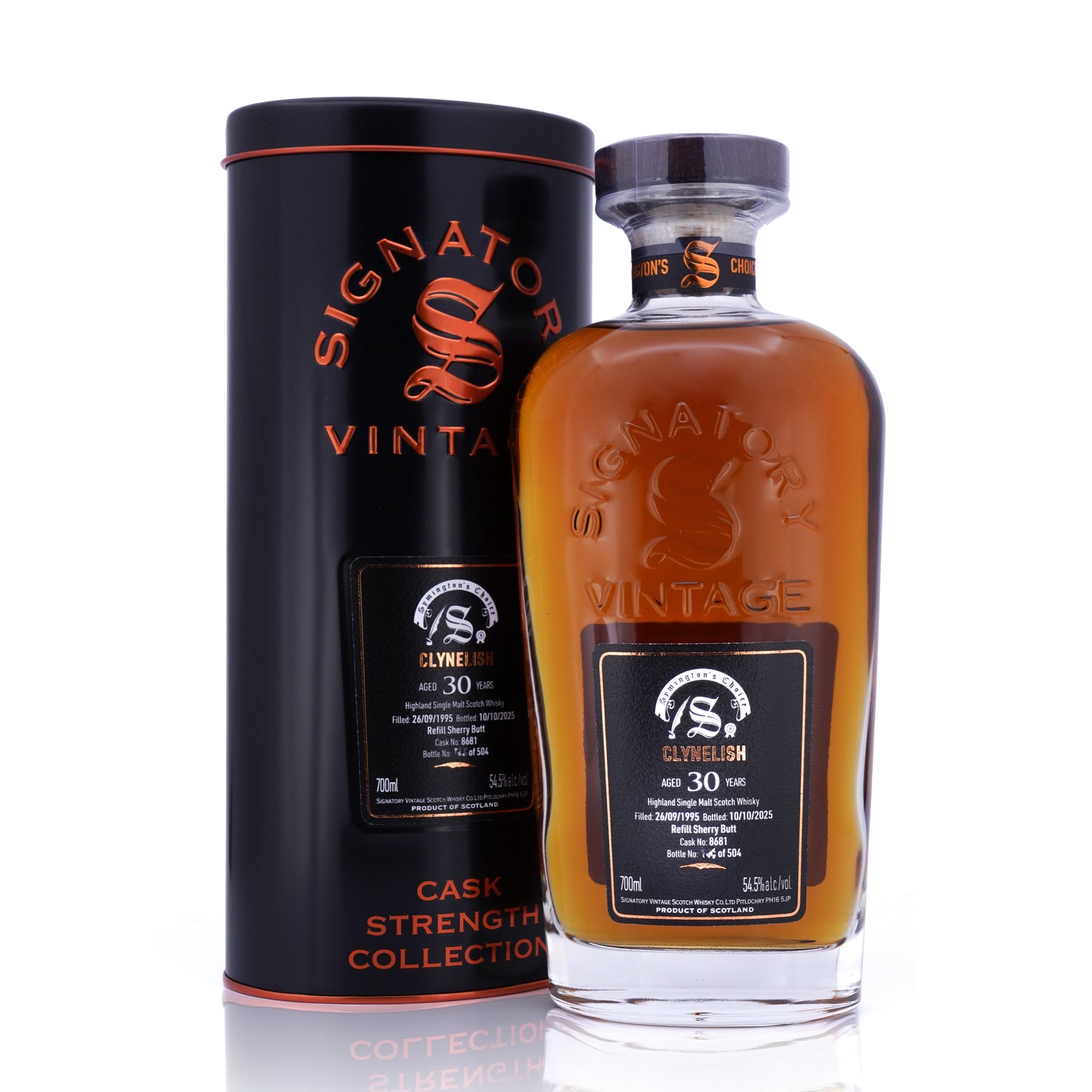 Clynelish 30 Years Old 1995/2025 Symington's Choice #8681 54.5% 700ml