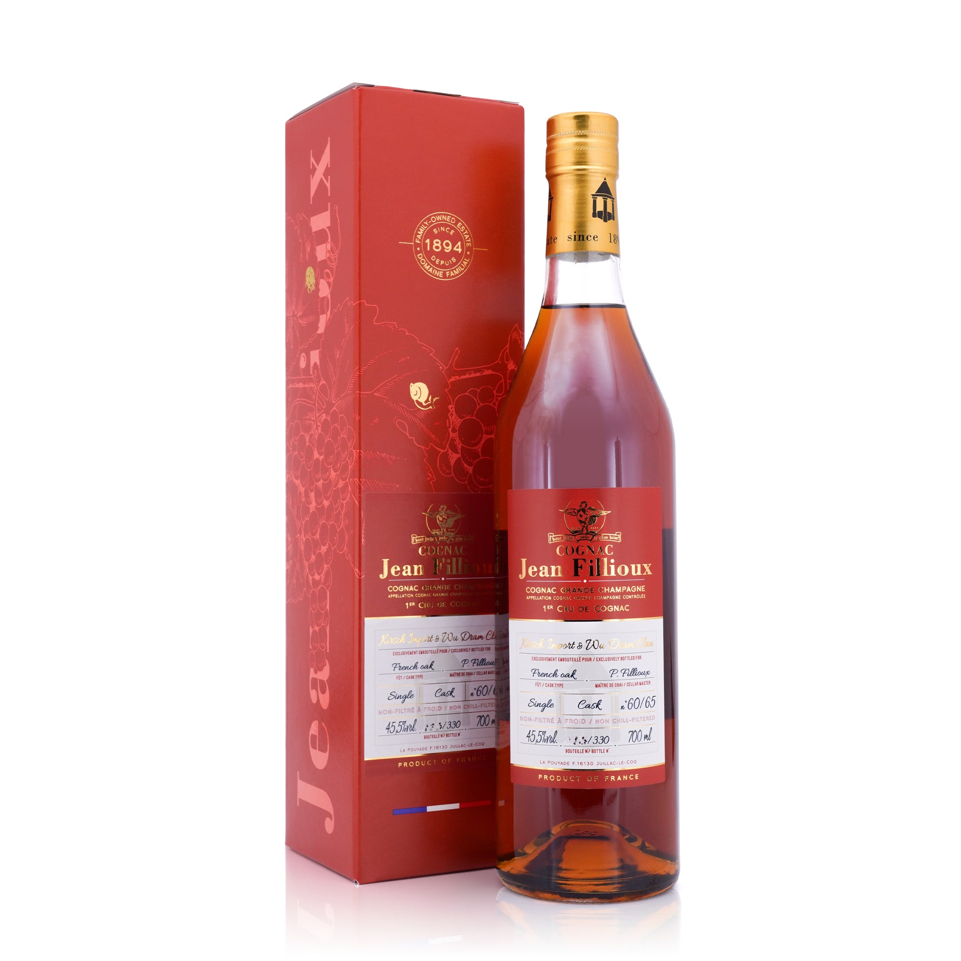 Jean Fillioux Coffret Signature Cognac 