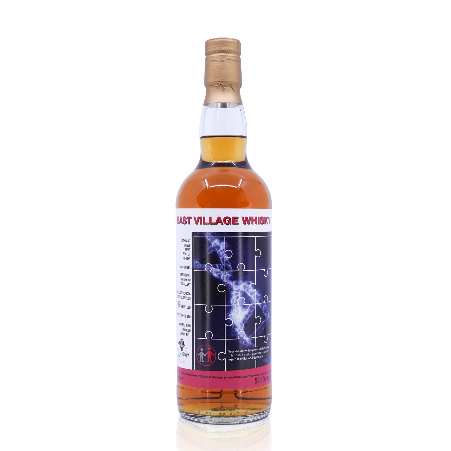 Croftengea 19 Years Old 2006/2025 Oloroso Sherry Butt East Village Whisky Company (EVWC) 53.1%