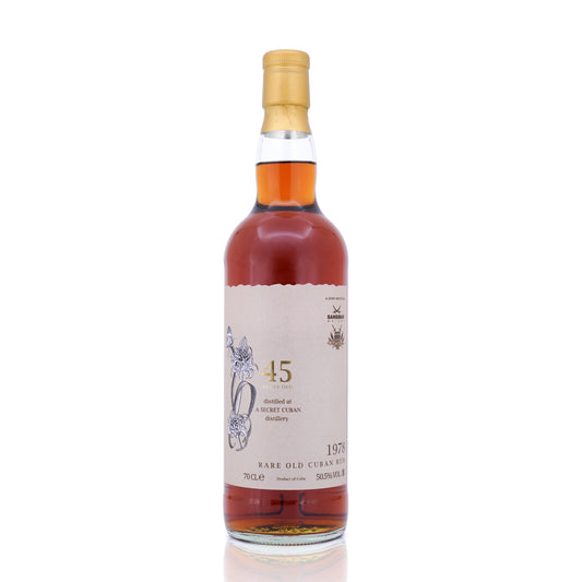 Cuban Rum 45 Years Old 1978/2024 Exclusive Rum Label (WN90)
