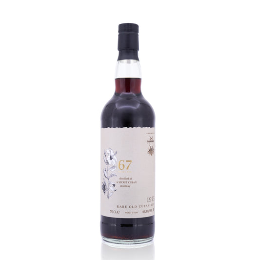 Cuban Rum 67 Years Old 1955/2023 Sansibar Exclusive Rum Label