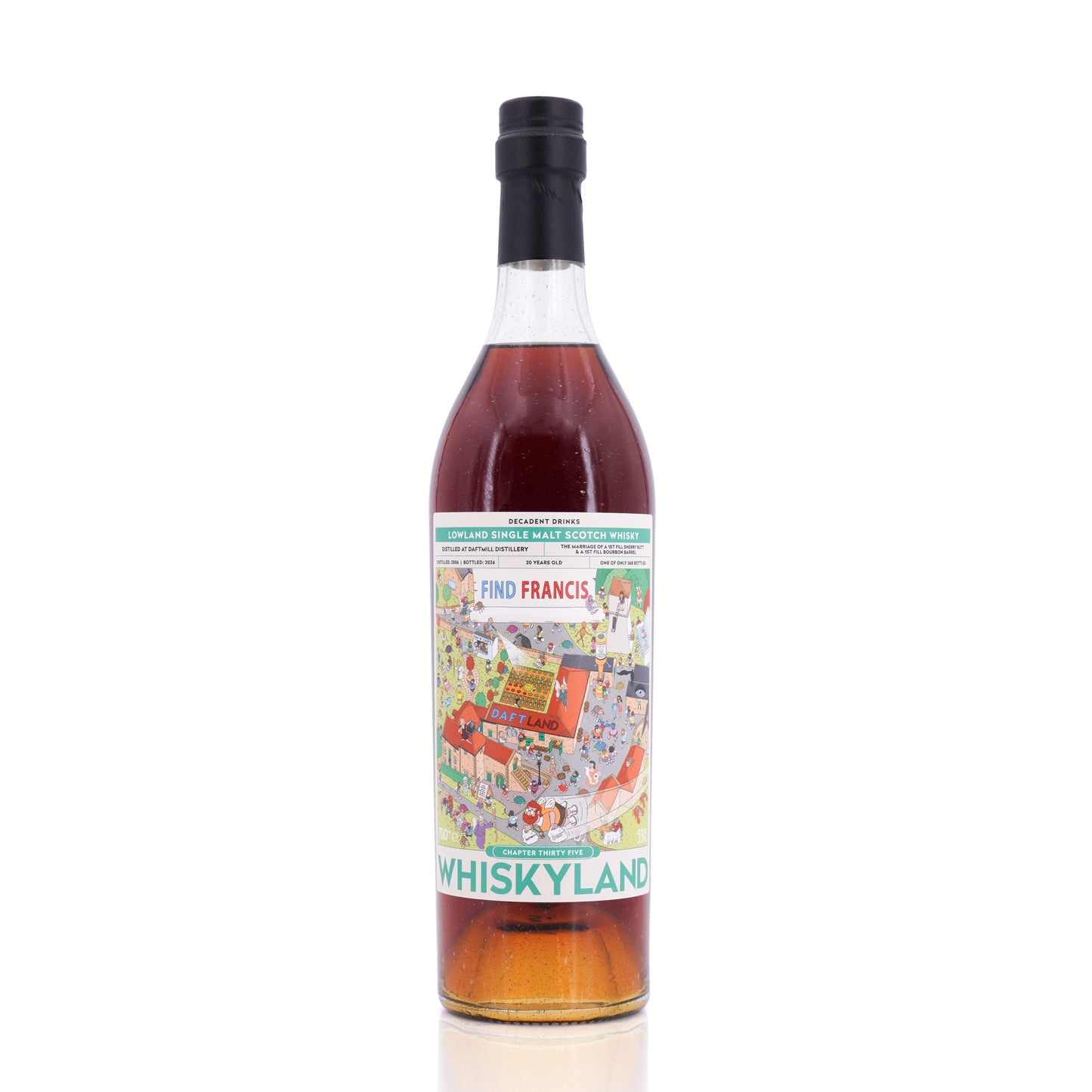 Daftmill 20 years old 2006/2026 Whiskyland Chapter 35 Decadent Drinks 53% 700ml