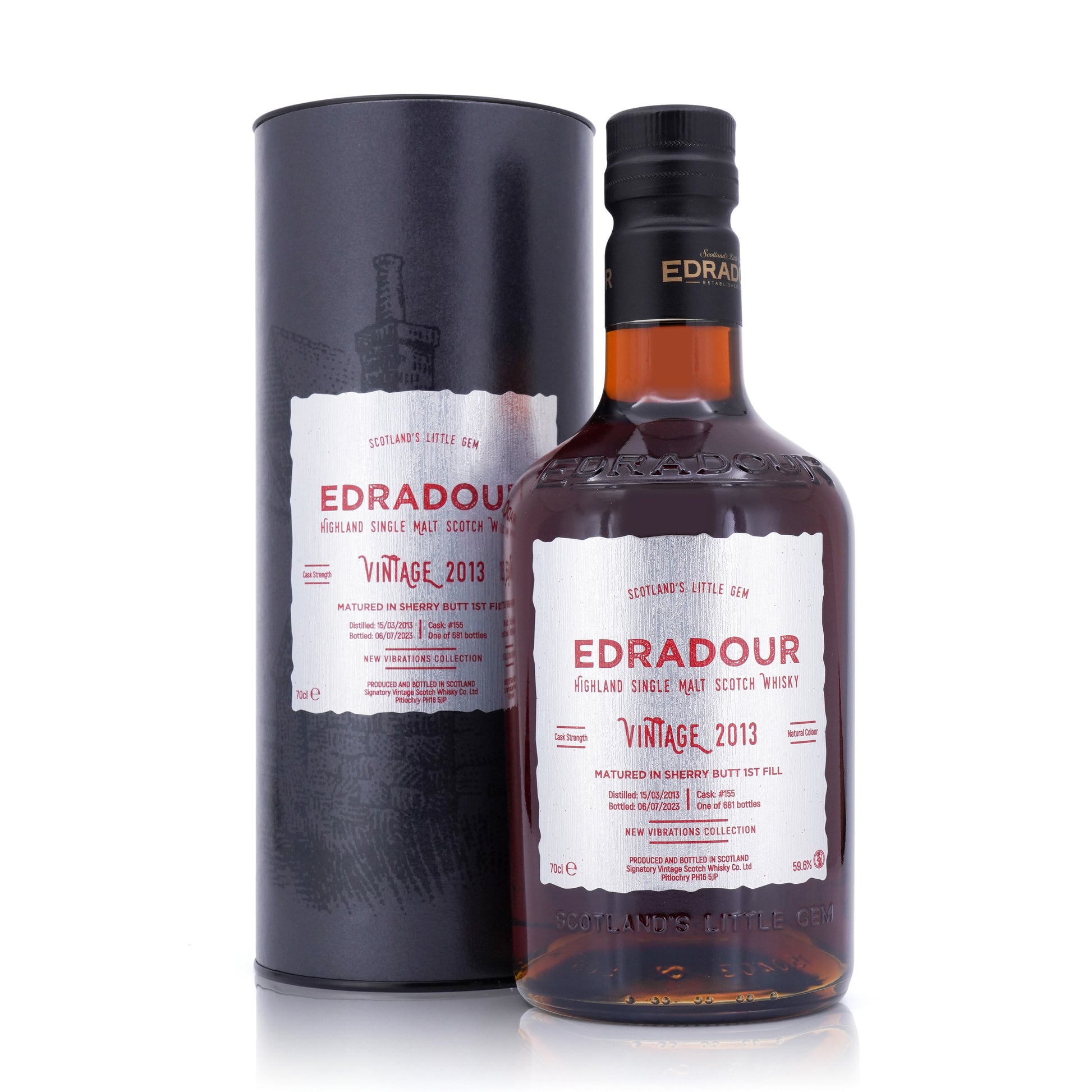 Edradour 10 Years Old 2013/2023 #155 New Vibrations LMDW 59.6% 700ml Maltism Edradour 10 Years Old 2013/2023 #155 New Vibrations LMDW 59.6% 700ml Maltism