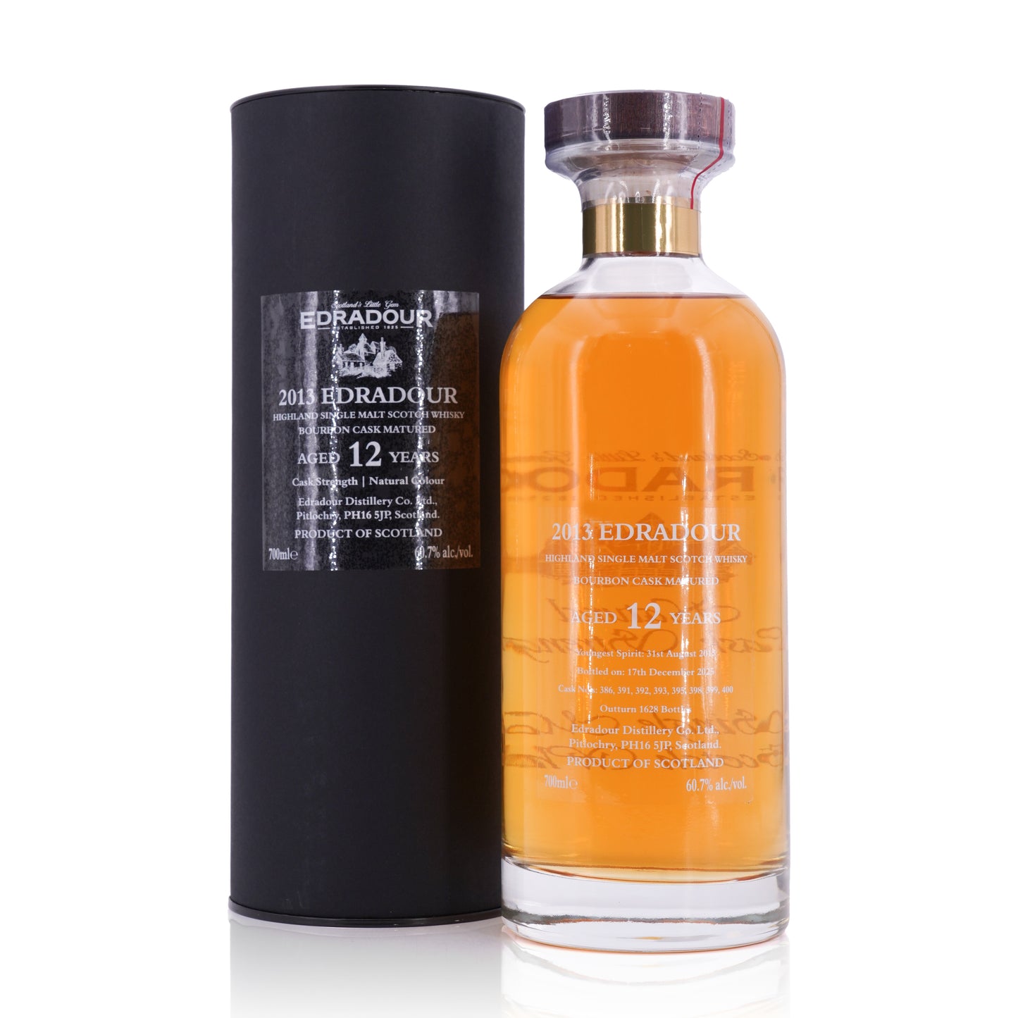 Edradour 12 Years Old 2013/2025 CS Ibisco Bourbon 60.7% 700ml