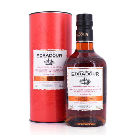 Edradour 12 Years Old 2026 Sherry Cask Strength Batch#8 58% 700ml