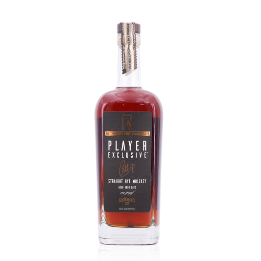 Gentleman's Cut Bourbon Player Exclusive IV Straight Rye 50% 750ml