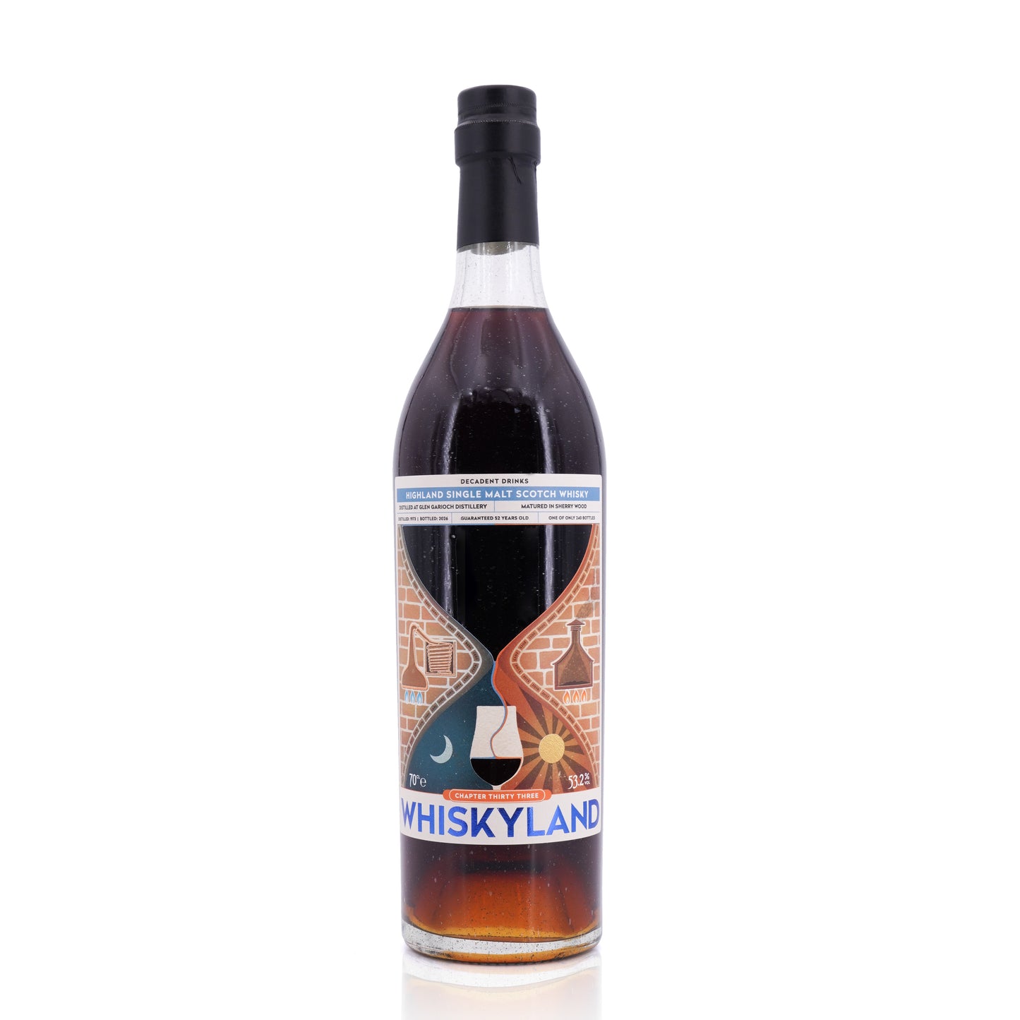 Glen Garioch 52 Years Old 1973/2026 Whiskyland Chapter 33 Decadent Drinks 53.2% 700ml