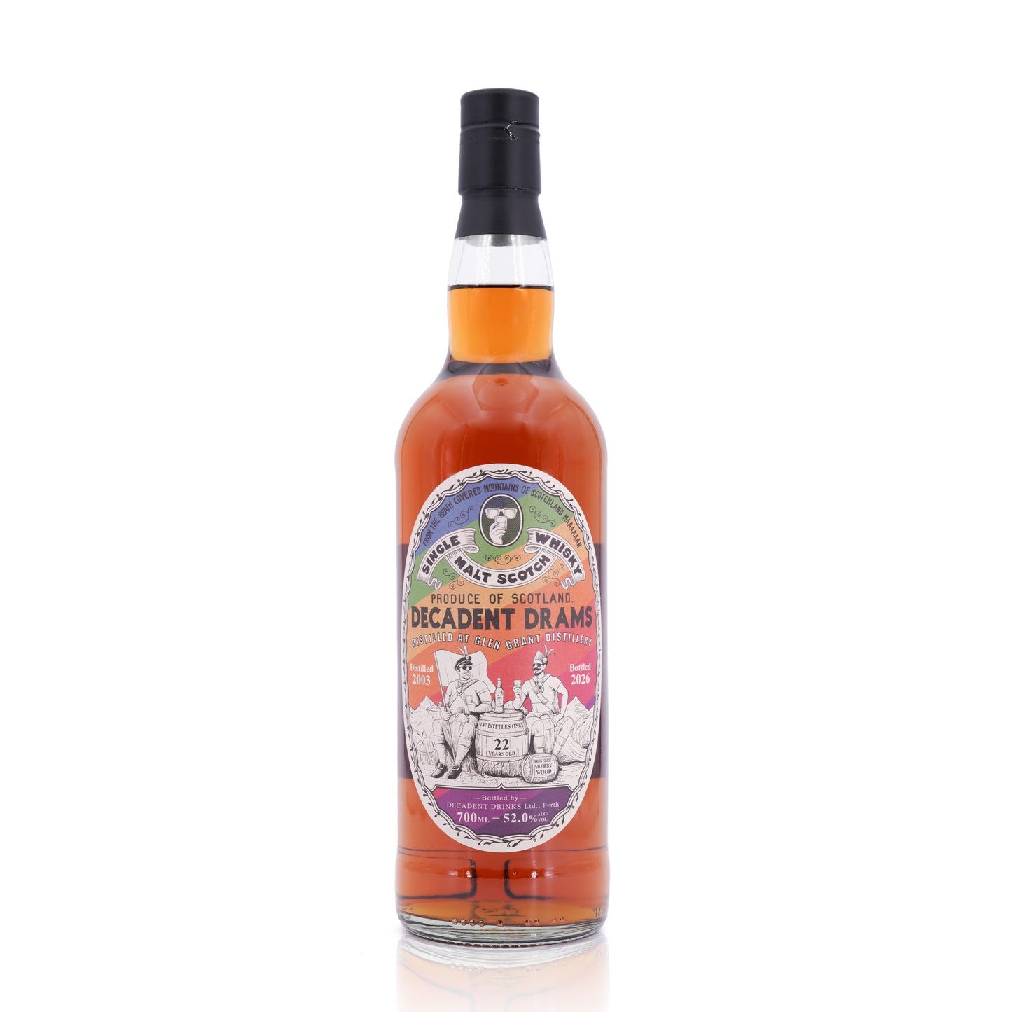 Glen Grant 22 Years Old 2003/2026 Decadent Drinks 52% 700ml
