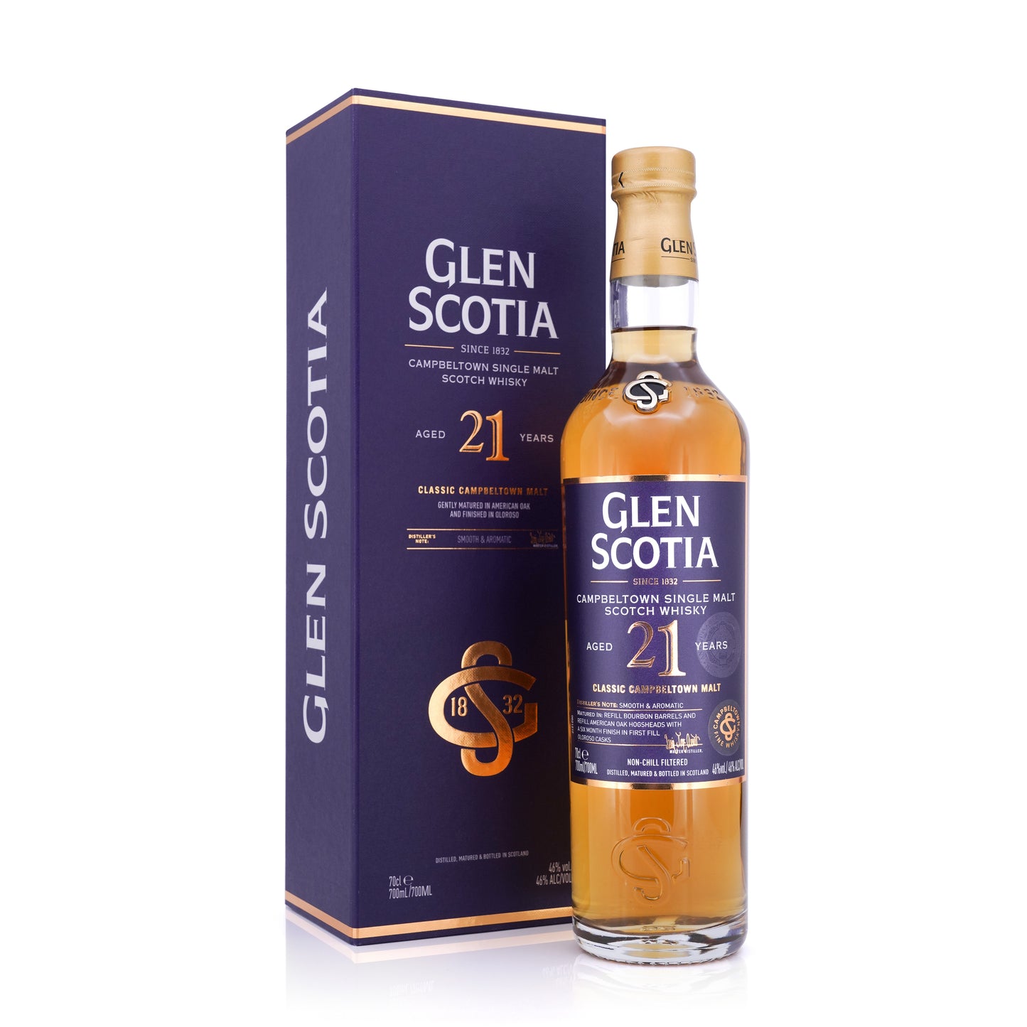 Glen Scotia 21 Years Old 2024 46% 700ml