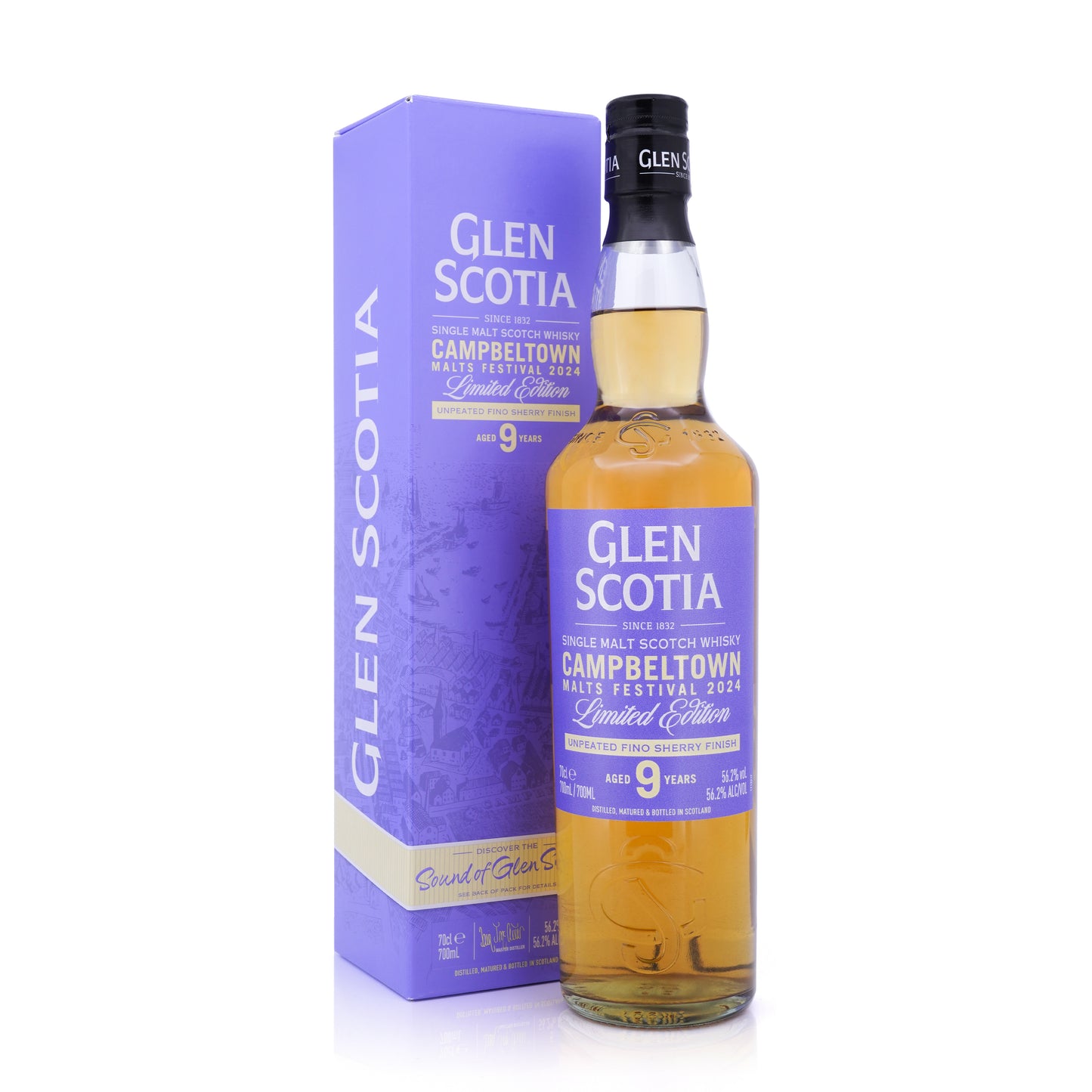 Glen Scotia 9 Years Old Campbeltown Malts Festival 2024 Fino Sherry Finish 56.2% 700ml