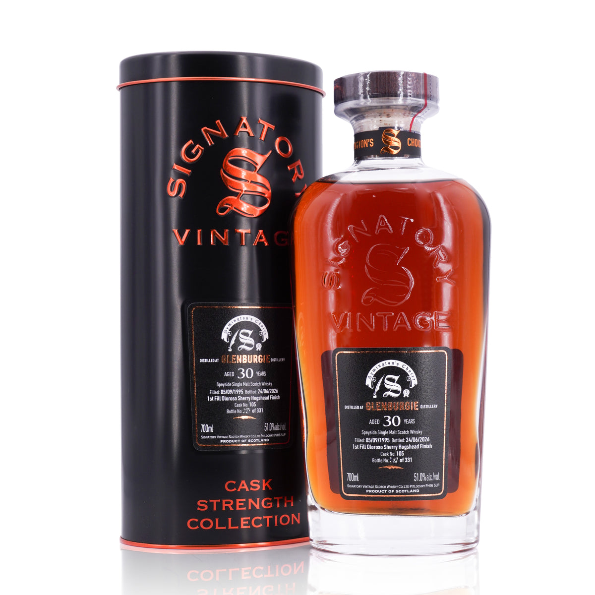 Glenburgie 30 Years Old 1995/2026 #105 Symington's Choice 51% 700ml