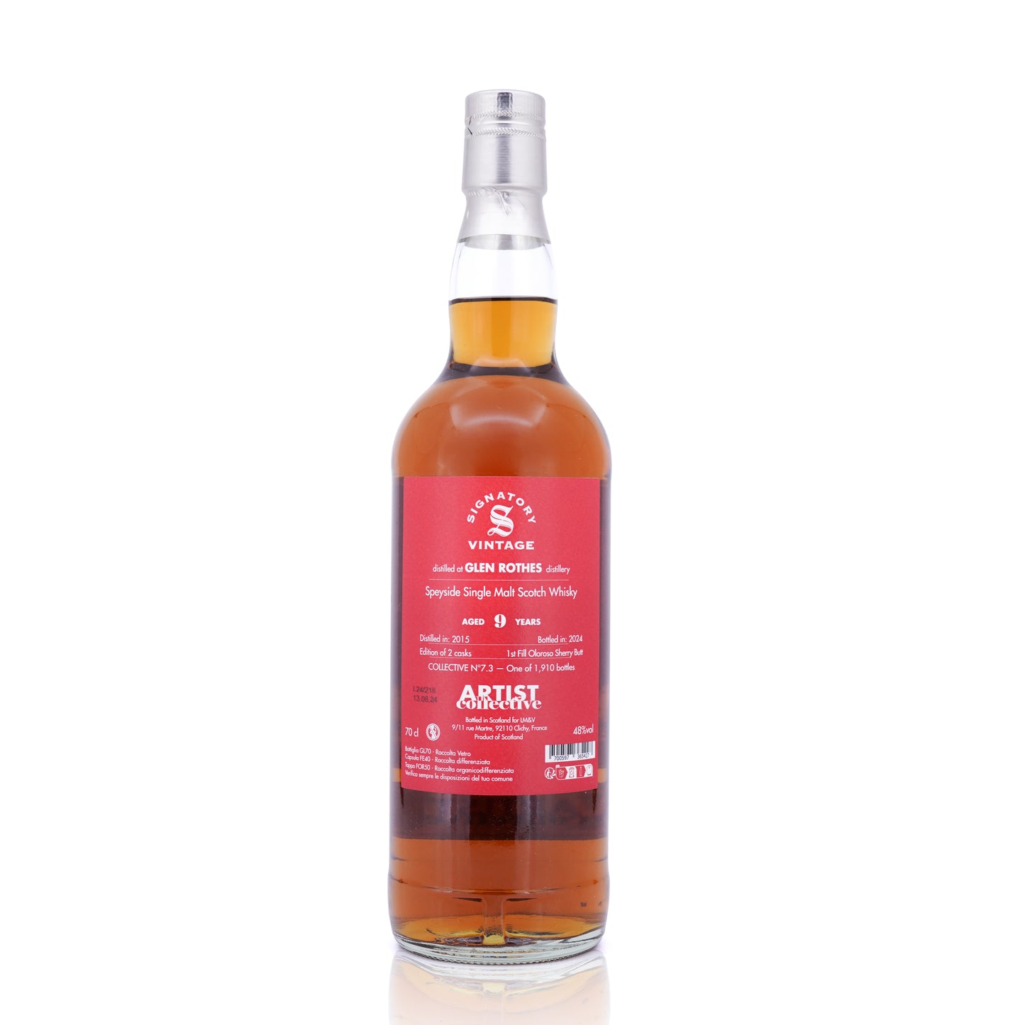 Glenrothes 9 Years Old 2015/2024 Artist Collective 7.3 LMDW 48% 700ml