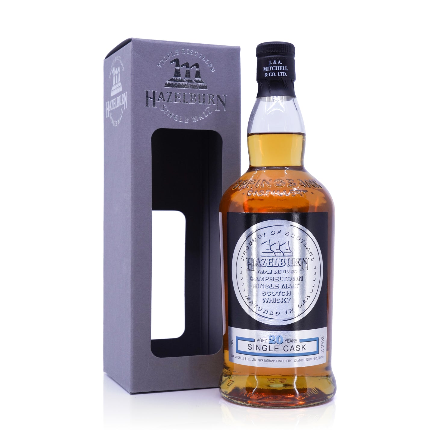 Hazelburn 20 Years Old 1998/2018 Single Cask 55.5% 700ml