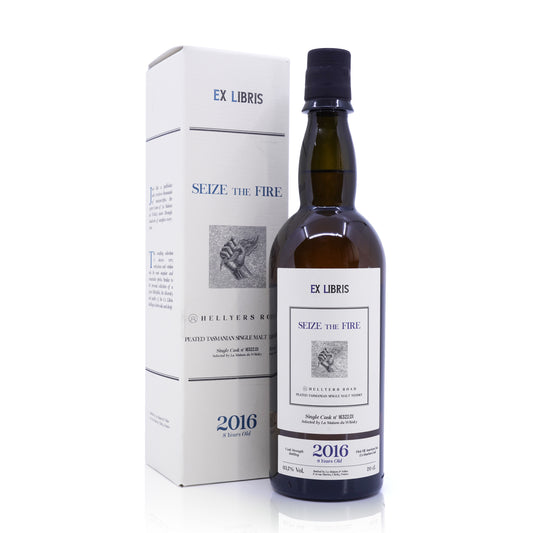 Hellyers Road 8 Years Old 2016/2025 Ex Libris Seize The Fire 63.7% 700ml