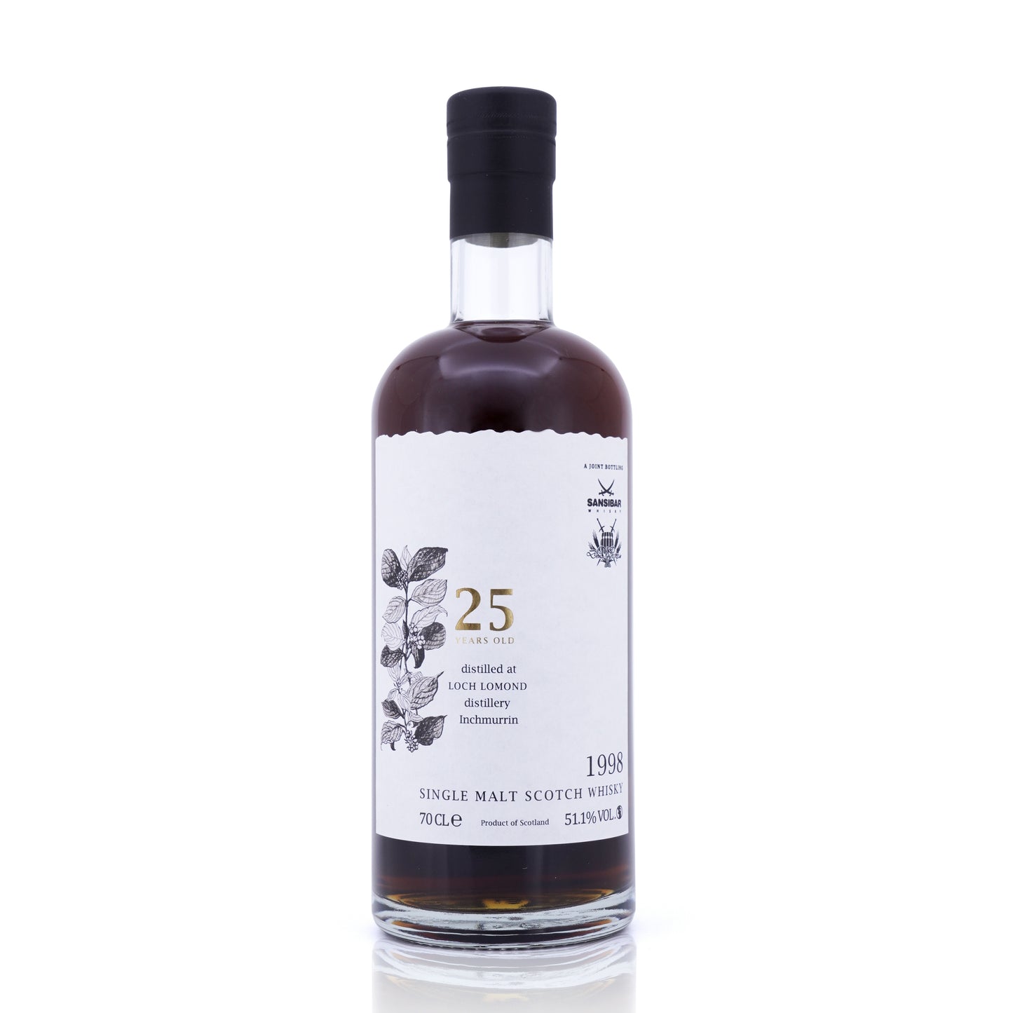Inchmurrin 25 Years Old 1998/2023 PX Sherry Cask White Label 51.1% 700ml