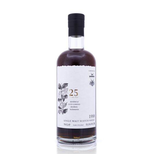 Inchmurrin 25 Years Old 1998/2023 PX Sherry Cask White Label 51.1% 700ml