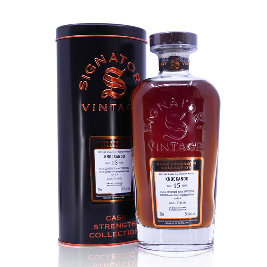 Knockando 15 Years Old 2010/2026 Cask Strength #4 54.4% 700ml