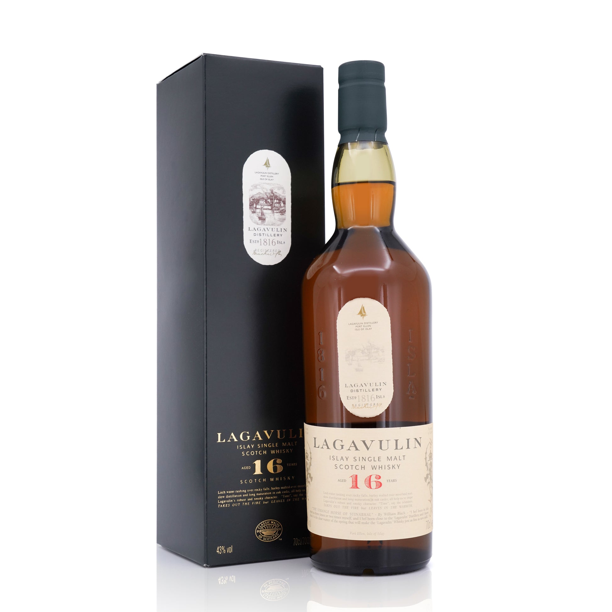 Whisky Lagavulin 16 ans - single malt - 43% - Lagavulin