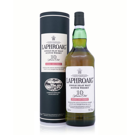 Laphroaig 10 Years old Original Cask Strength 55.7% 1000ml
