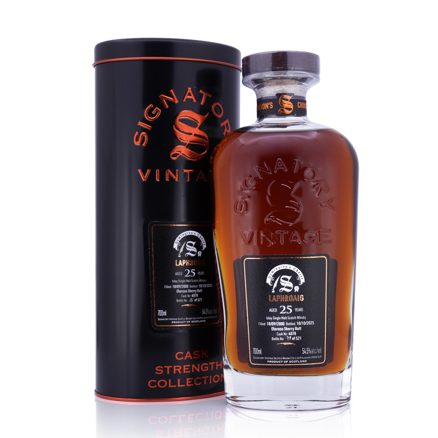 Laphroaig 25 Years Old 2000/2025 Symington's Choice #4078 54.5% 700ml