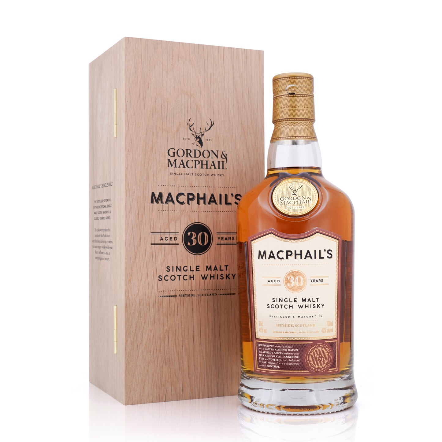 MacPhail's 30 Years Old Sherry Cask Gordon & Macphail 46% 700ml
