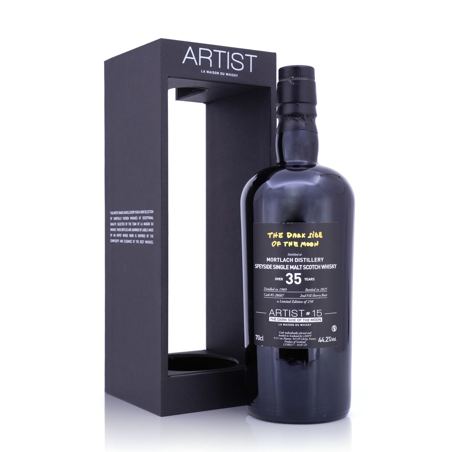 Mortlach 35 Years Old 1989/2025 Artist #15 The Dark Side Of The Moon 44.2% 700ml (WF92)