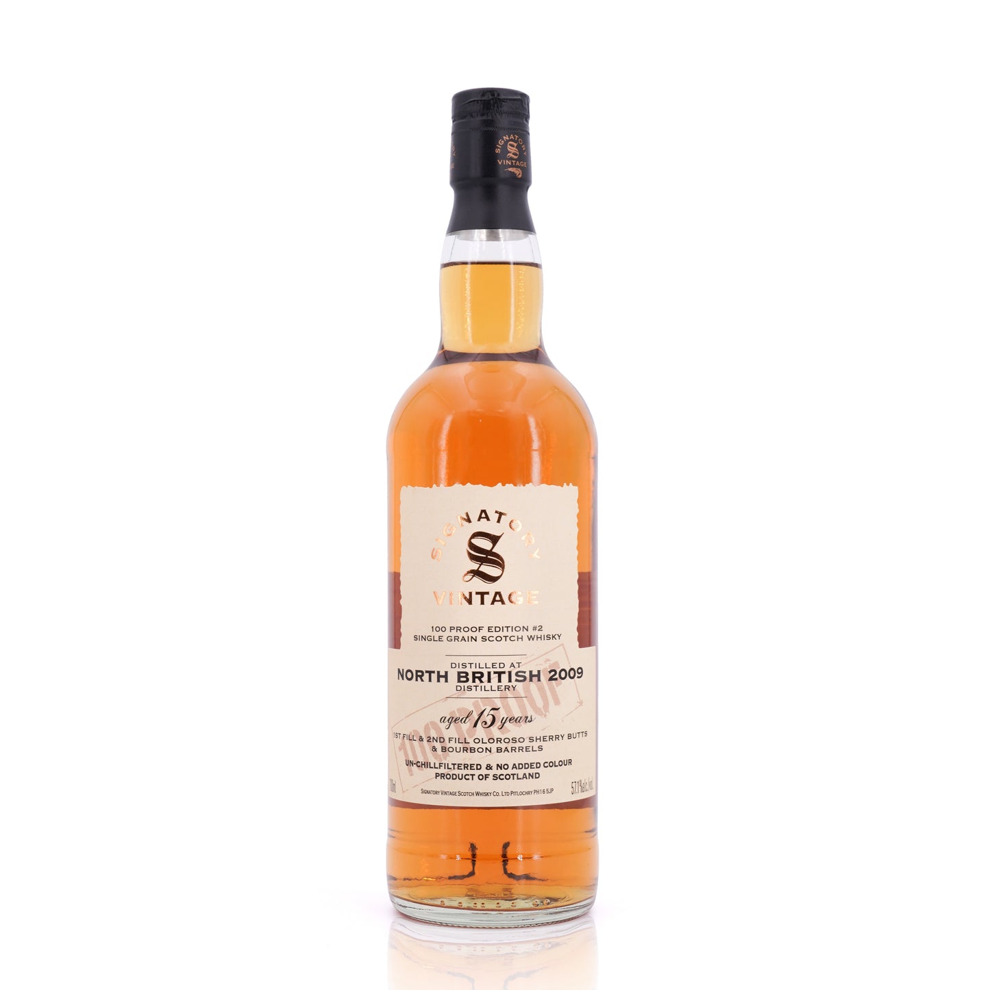 North British 15 Years Old 2009/2025 100 Proof Grain #2 57.1% 700ml