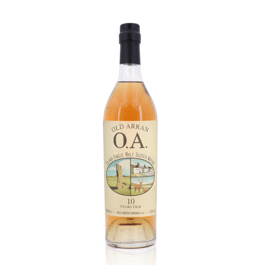Old Arran 10 Years Old 2026 Decadent Drinks 52% 700ml
