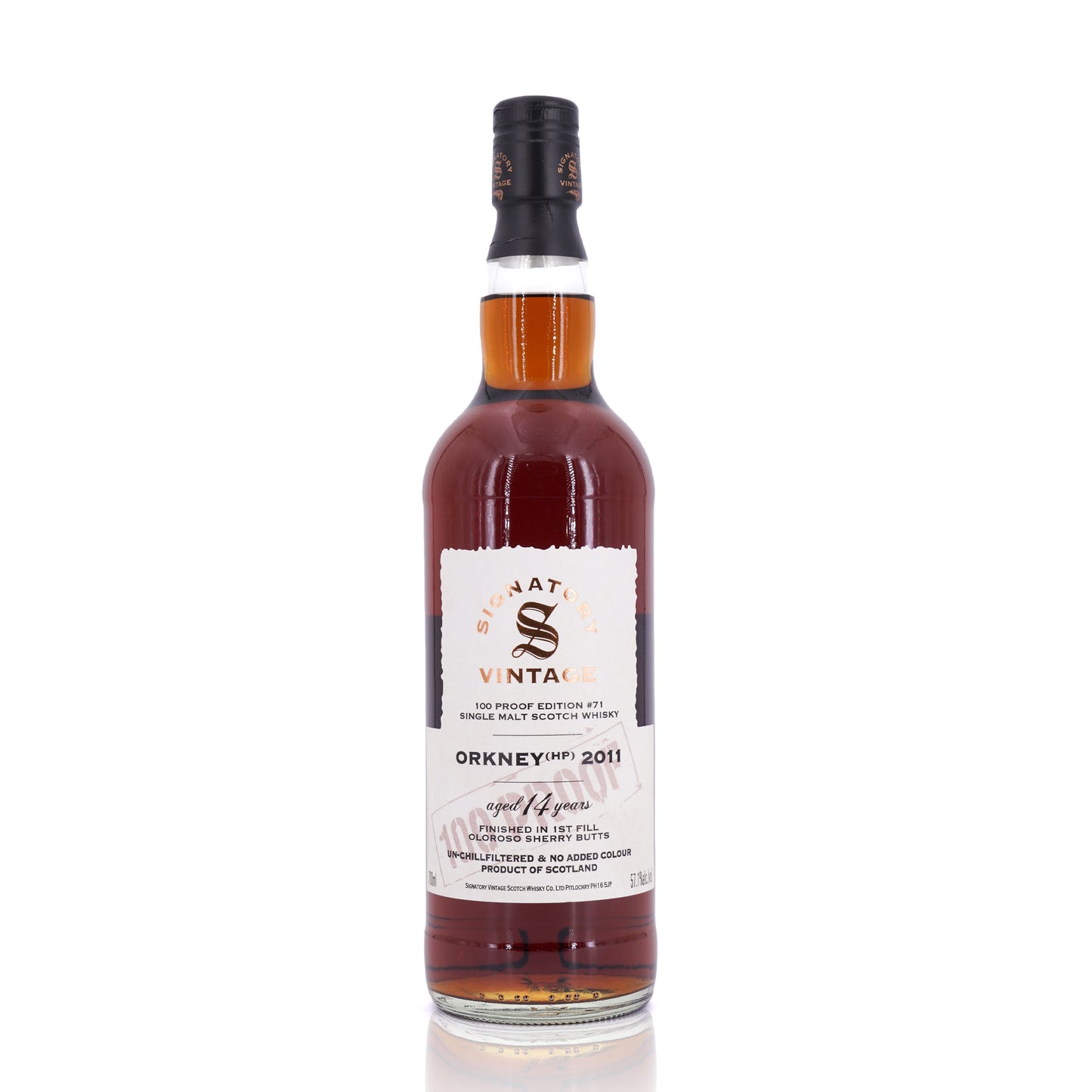 Orkney (HP) 14 Years Old 2011/2026 100 Proof #71 Signatory Vintage 57.1% 700ml