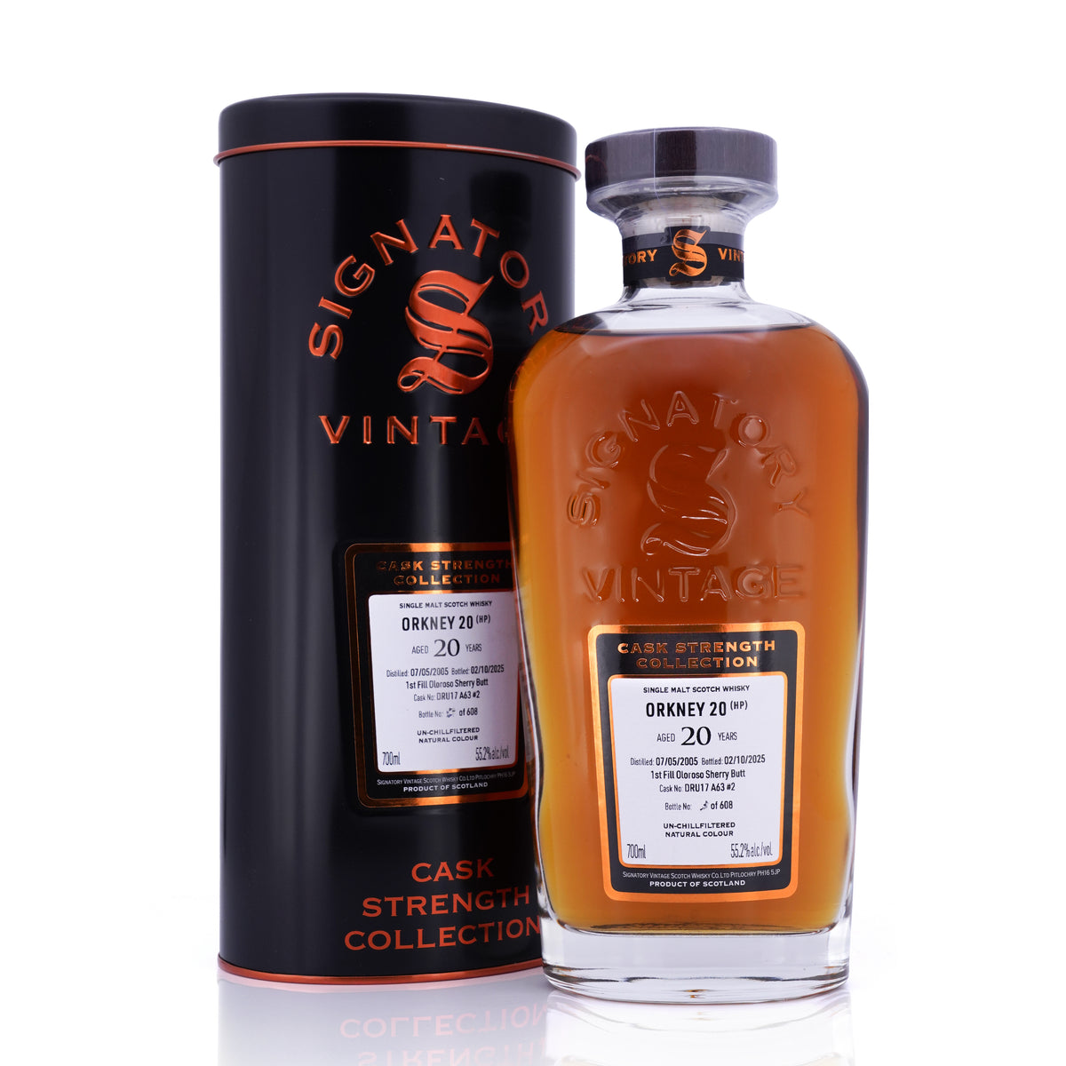 Orkney(HP) 20 Years Old 2005/2025 Sig CS #DRU 17/A63 #2 55.2% 700ml