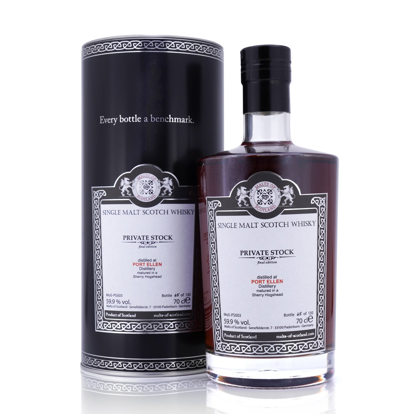 Port Ellen MoS-PS003 Sherry Hogshead 59.9% 700ml
