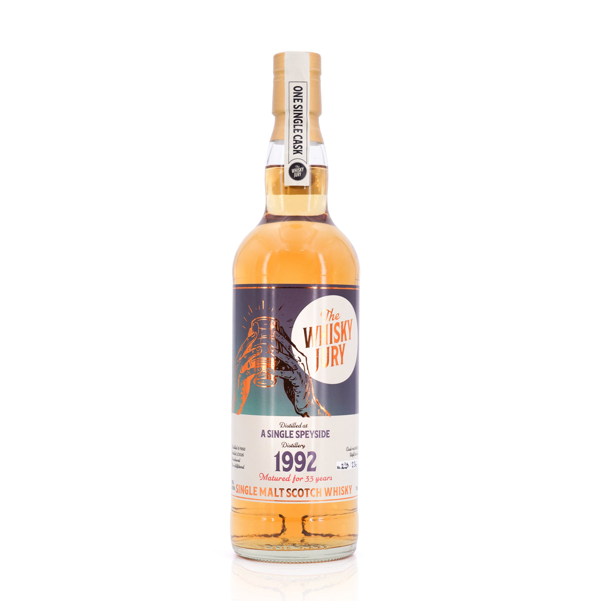 Secret Speyside 33 Years Old 1992/2026 Refill Barrel The Whisky Jury 47.8% 700ml