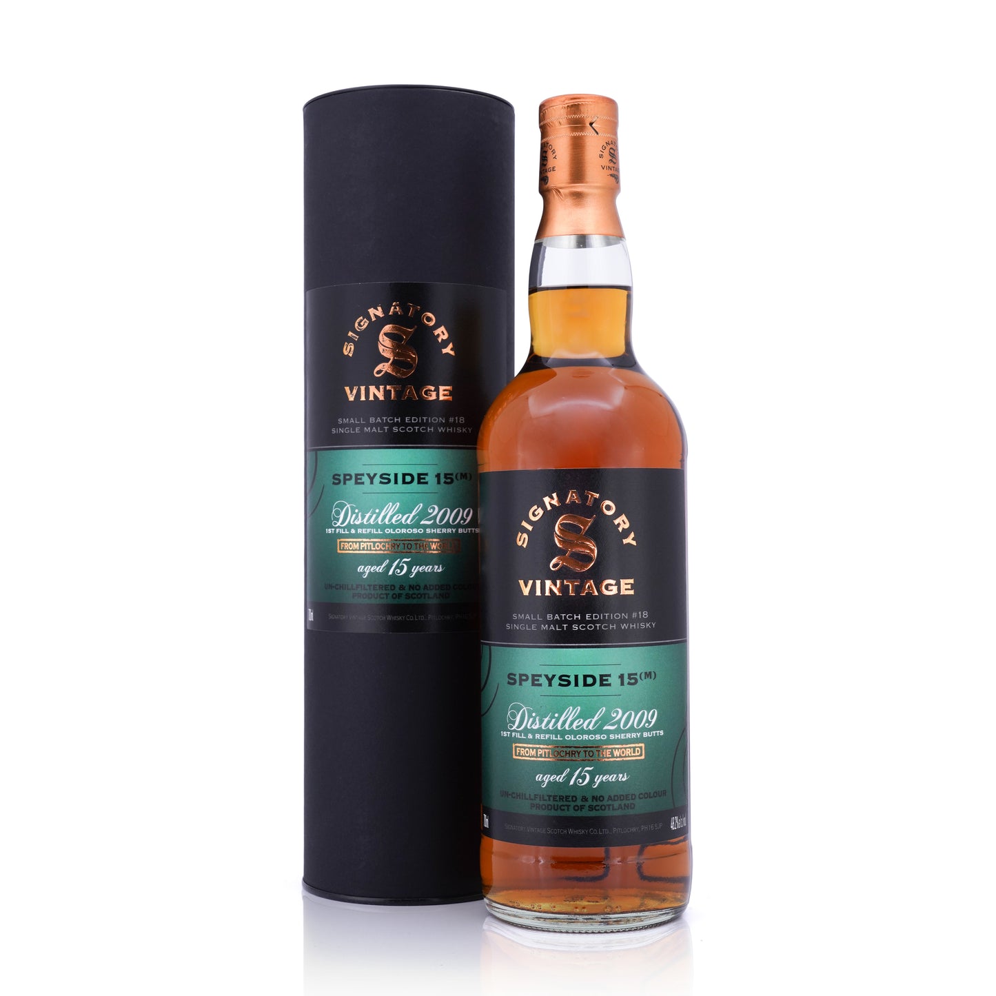 Speyside (M) 15 Years Old 2009/2025 Small Batch #18 48.2% 700ml