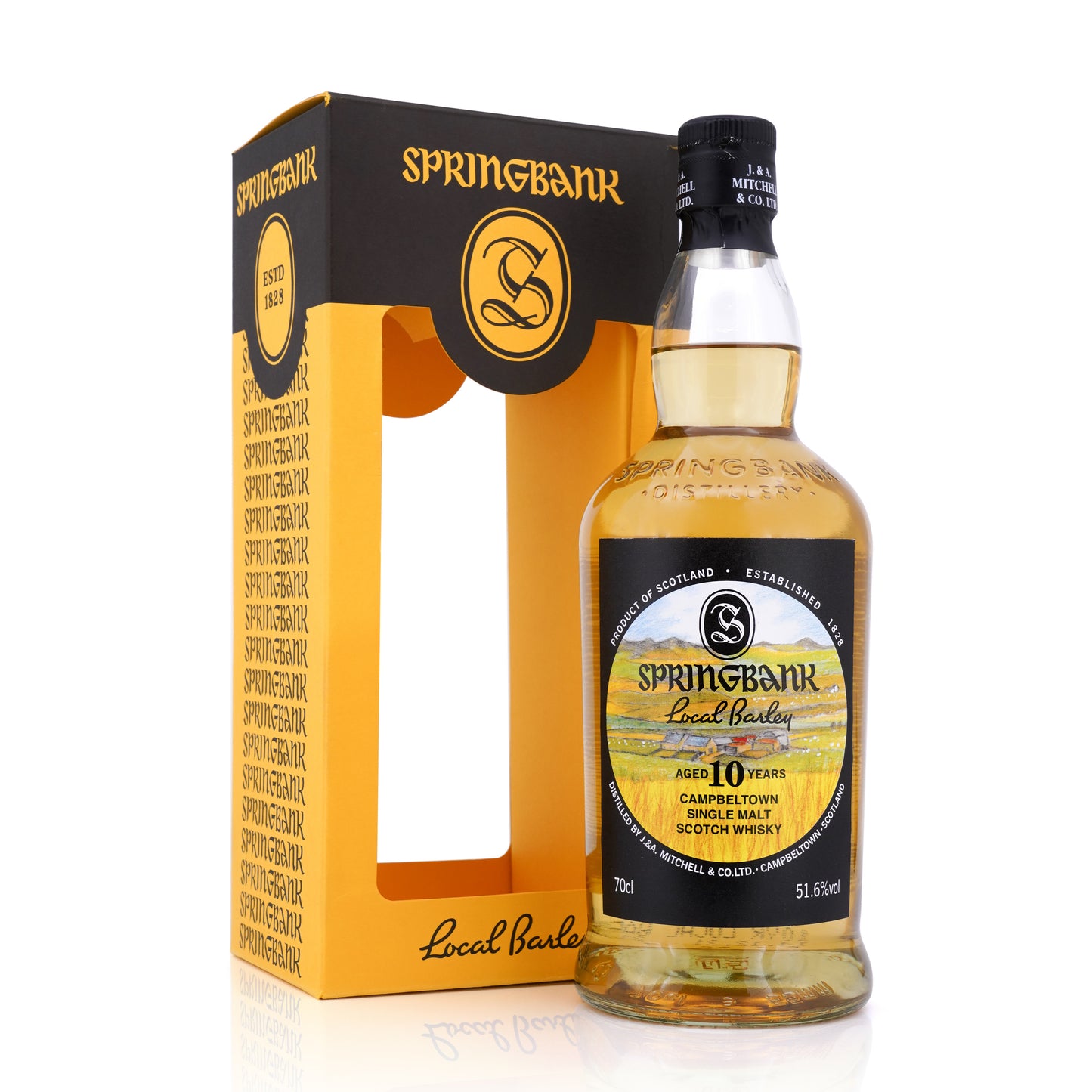 Springbank 10 Years Old 2022 Local Barley 51.6% 700ml(Defective Box)
