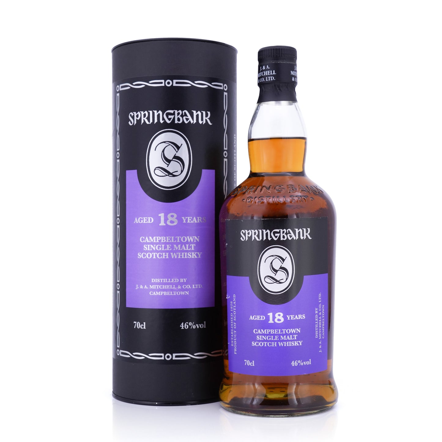 Springbank 18 Years Old 2021 46% 700ml (Defective label)