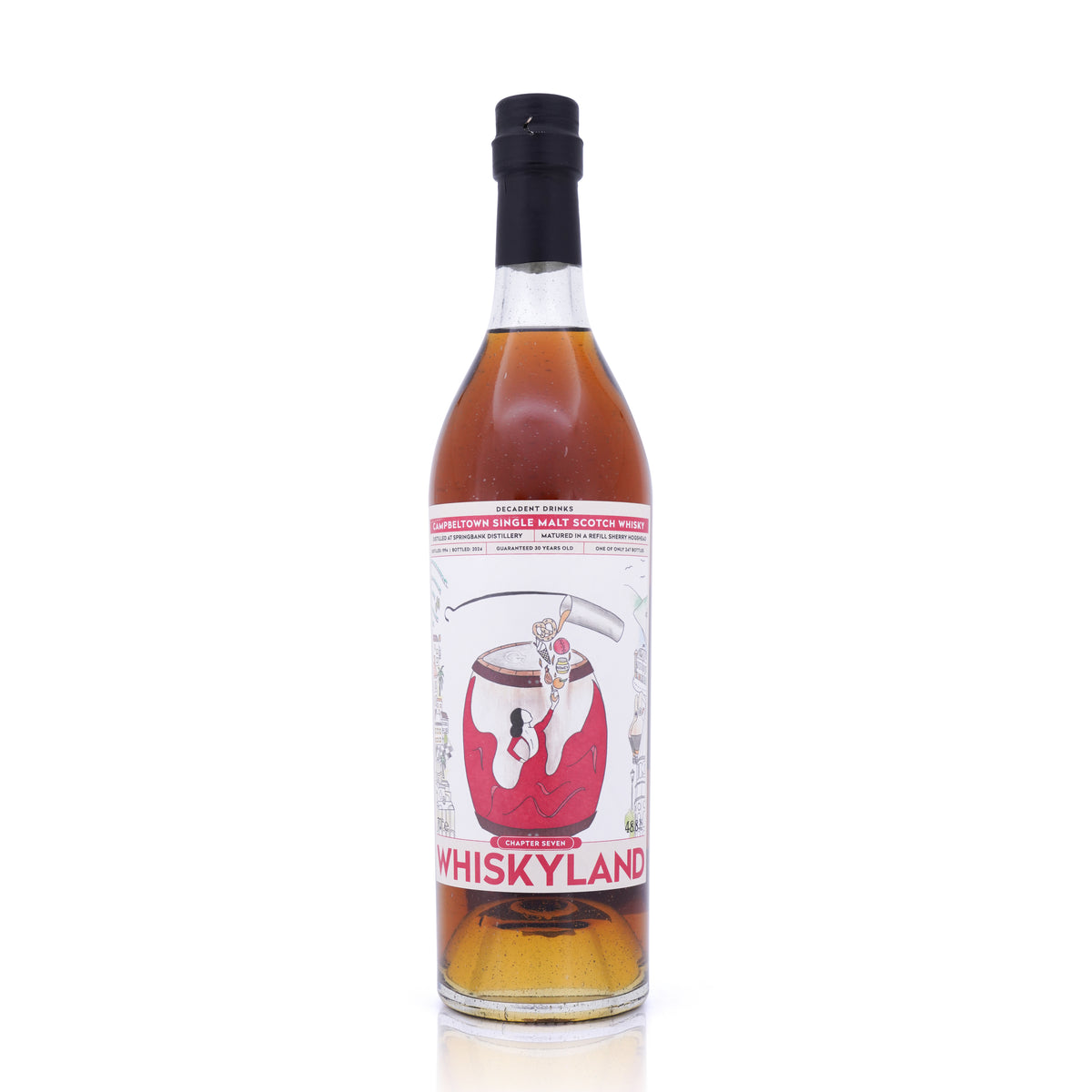 Chapter Drinks Springbank 30 Years Old 1994/2024 Chapter Seven Refill Sherry Hogshead ...