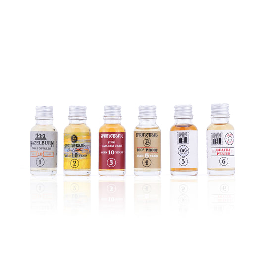 Springbank & Kilkerran Tasting Pack (Nov 2025) 6x2cl Whisky Samples