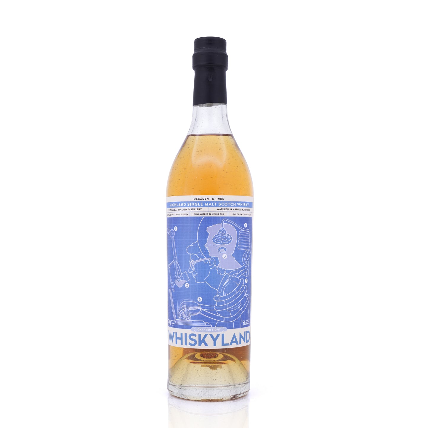 Tomatin 30 Years Old 1994/2024 WhiskyLand Chapter Eight Decadent Drinks (WN90)
