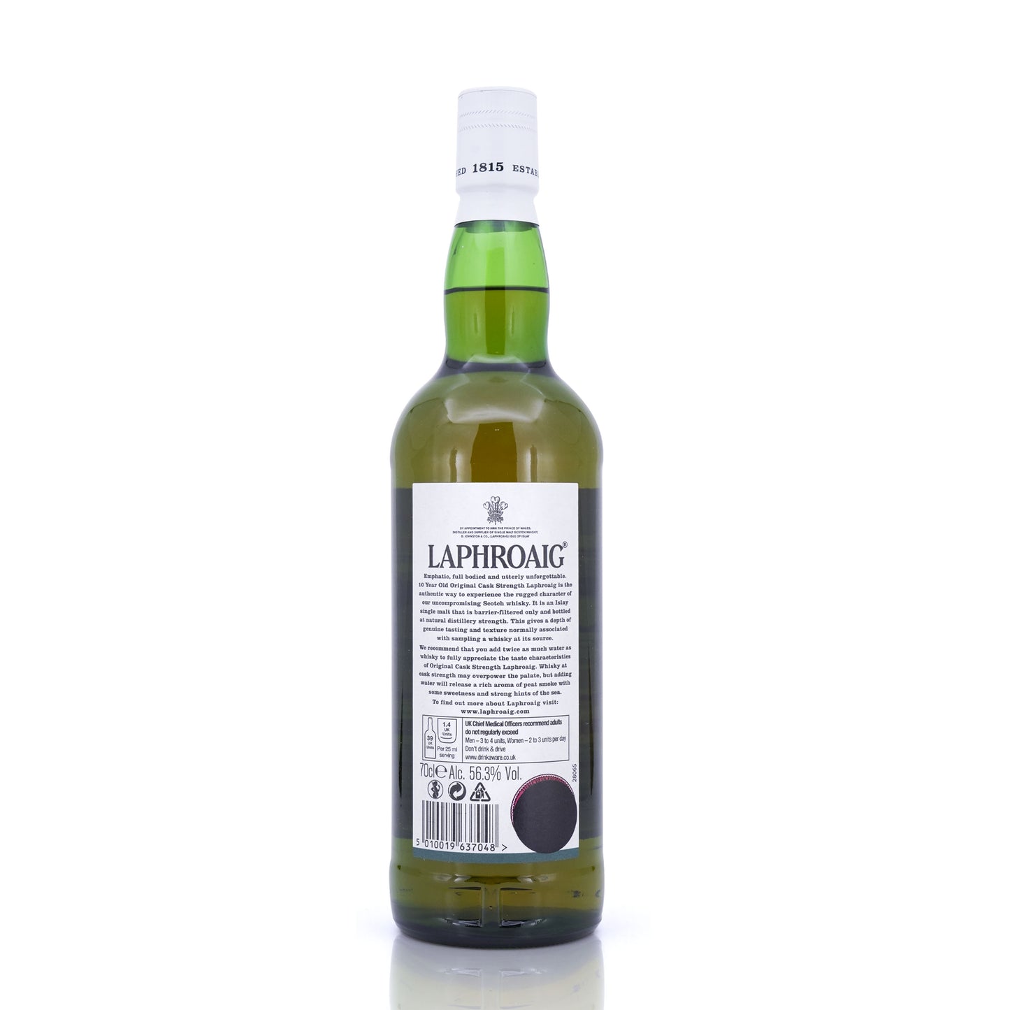 Laphroaig 2015 10 Years Old lslay Single Malt Scotch Whisky Batch 007 56.3% 700ml