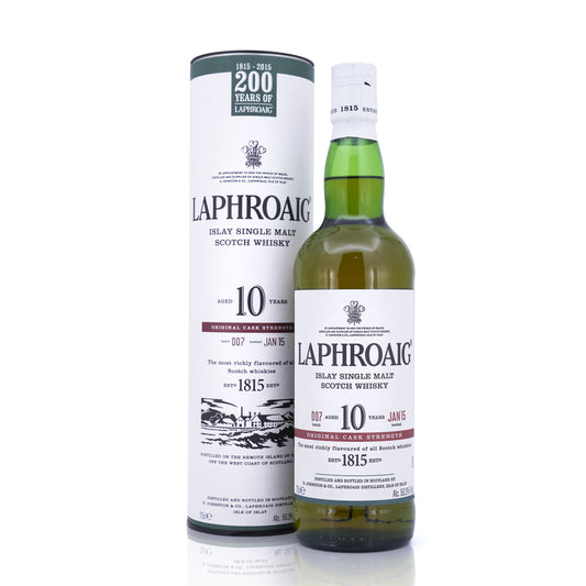 Laphroaig 2015 10 Years Old lslay Single Malt Scotch Whisky Batch 007 56.3% 700ml