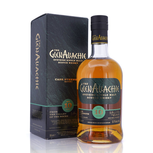 Glenallachie 10 Years Old Speyside Single Malt Scotch Whisky Batch 1 57.1% 700ml