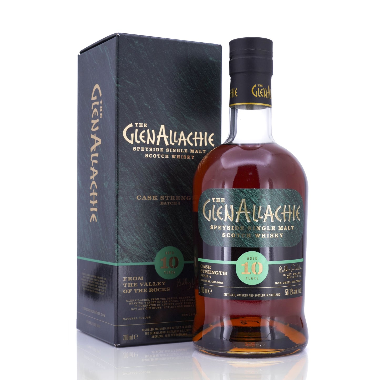 Glenallachie 10 Years Old Speyside Single Malt Scotch Whisky Batch 4 56.1% 700ml