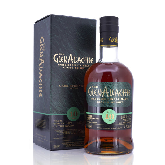 Glenallachie 10 Years Old Speyside Single Malt Scotch Whisky Batch 4 56.1% 700ml